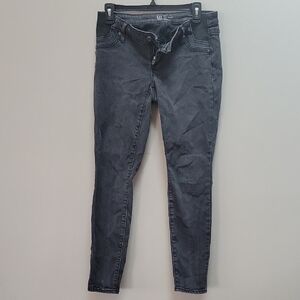 GAP Women's Washed Black Skinny Jeans